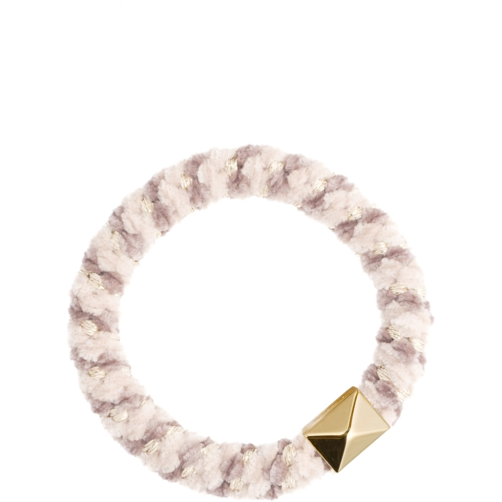 FLUFFY FAT HAIR TIE TAUPE MIX FLUFFY FAT HAIR TIE TAUPE MIX