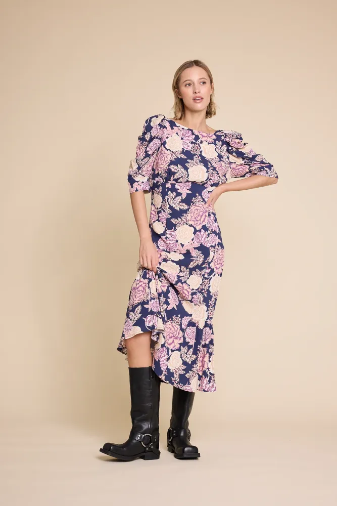Dorothy Print Dress Print Line Of Oslo - D UNIKE!